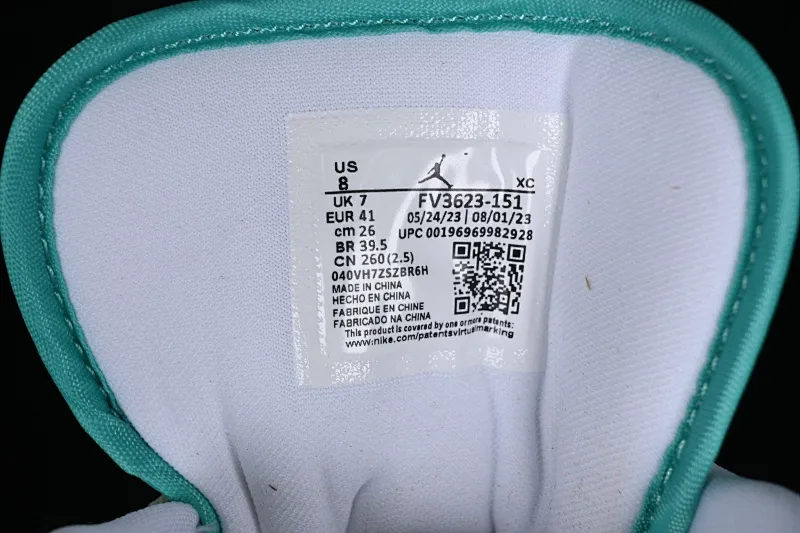 All categories Air Jordan Jordan series basketball shoes Air Jordan 1 Low Air Jordan 1 Low AJ1 Joe 1 embroidery low-top cultural casual sneakers FV3623-151